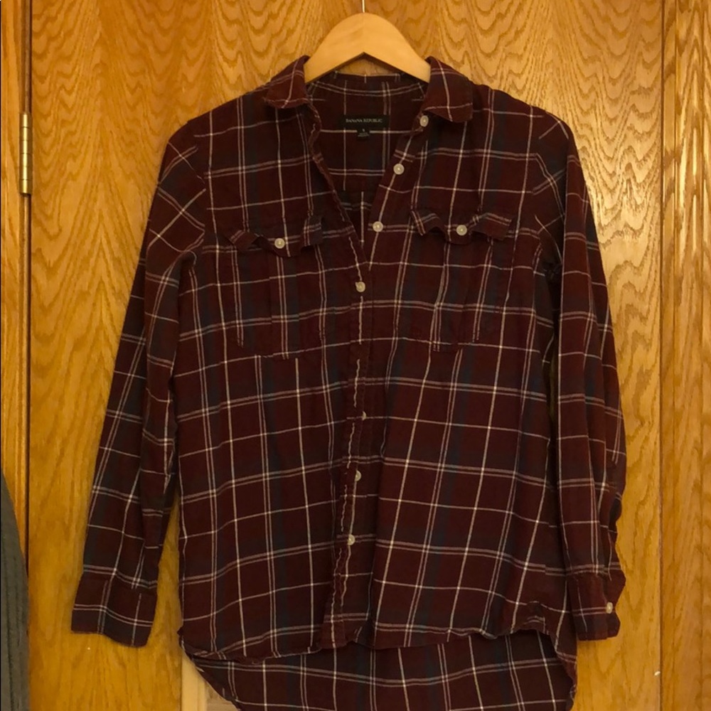 Banana Republic flannel